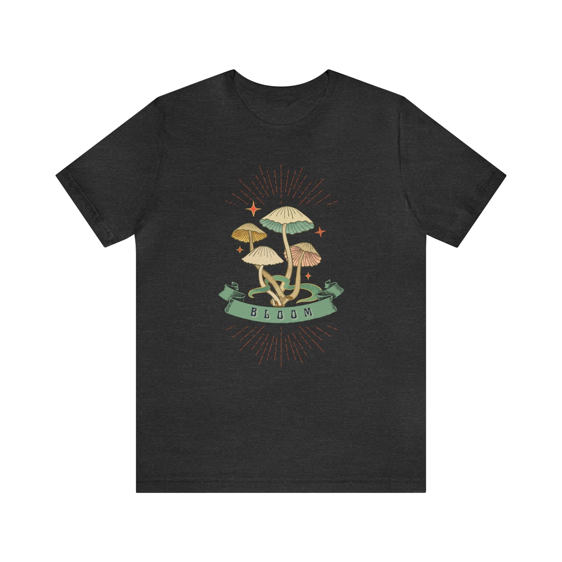 Mushroom Bloom Unisex Jersey Short Sleeve Tee - Say Bloom