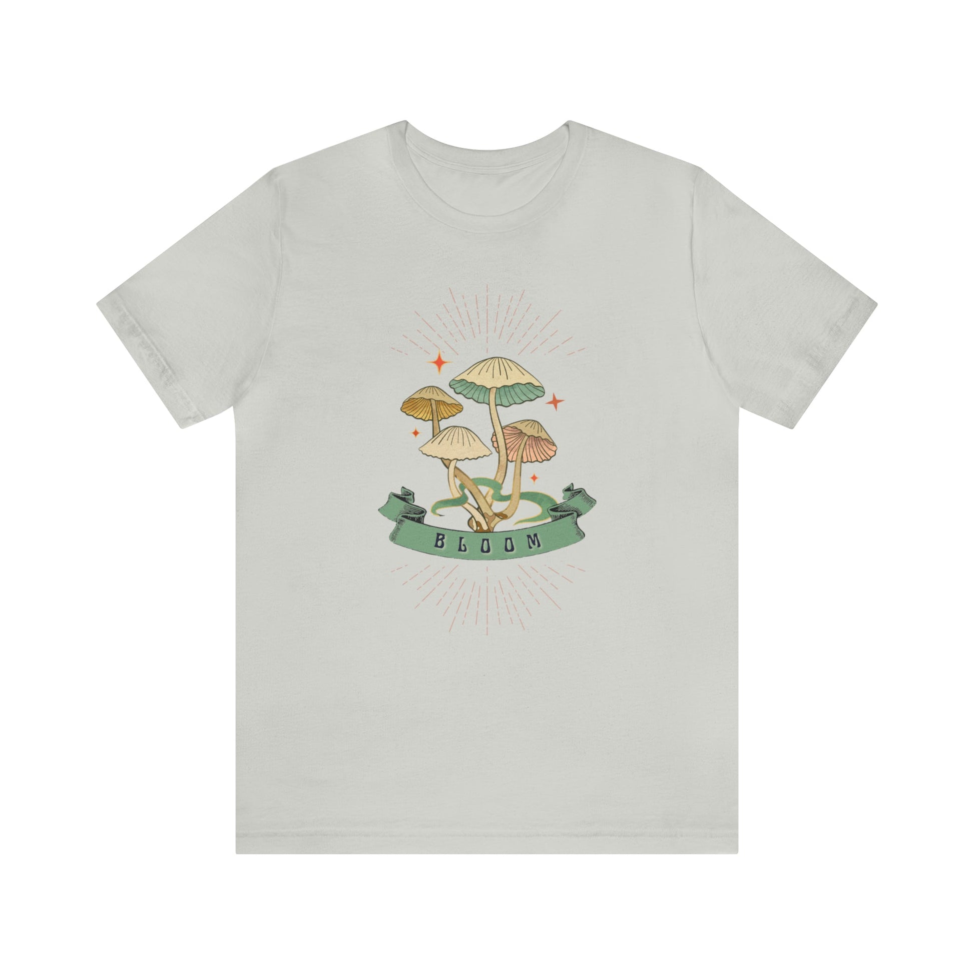 Mushroom Bloom Unisex Jersey Short Sleeve Tee - Say Bloom