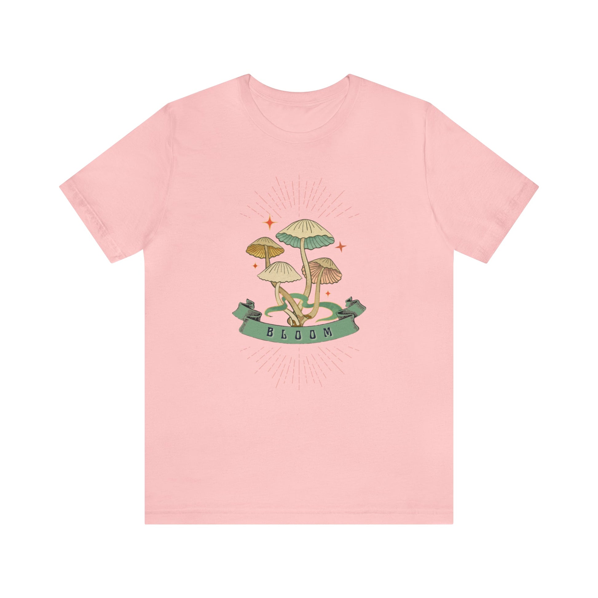 Mushroom Bloom Unisex Jersey Short Sleeve Tee - Say Bloom
