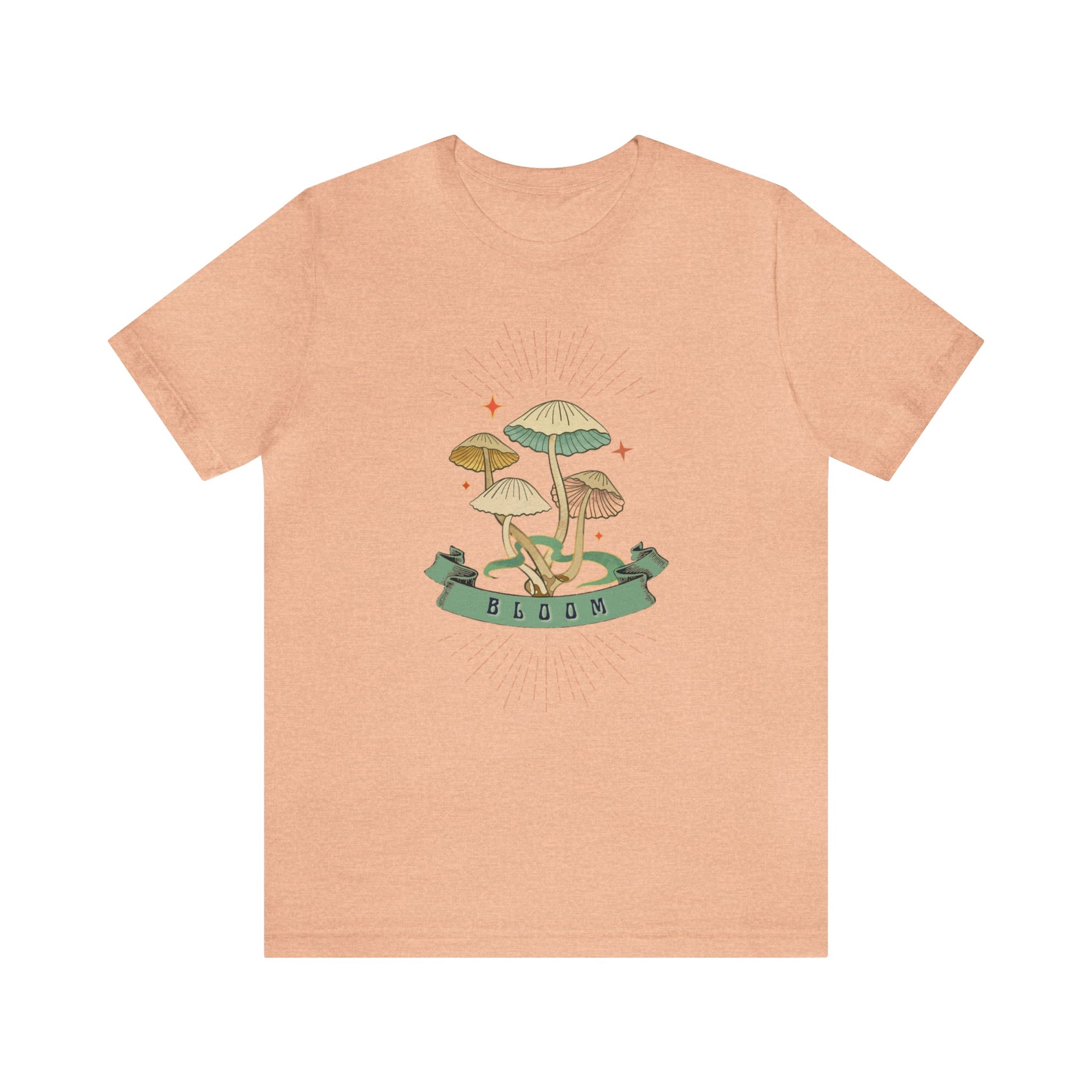 Mushroom Bloom Unisex Jersey Short Sleeve Tee - Say Bloom
